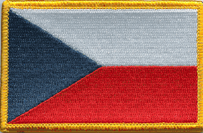 Czech Republic Flag Patch