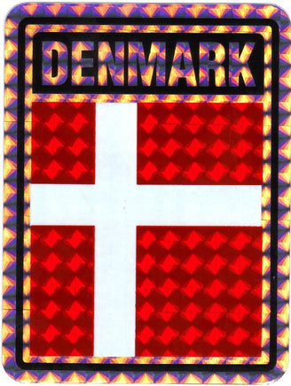 Denmark Reflective Decal