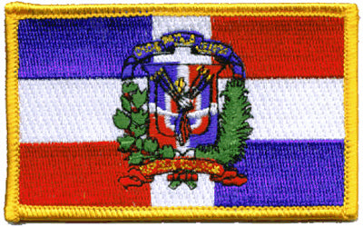Dominican Republic Flag Patch