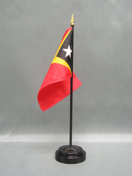 East Timor Deluxe Miniature Flag