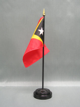 East Timor Deluxe Miniature Flag
