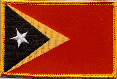 East Timor Flag Patch