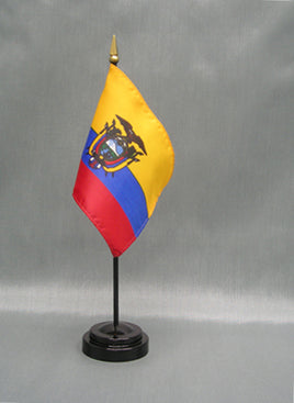Ecuador Deluxe Miniature Flag