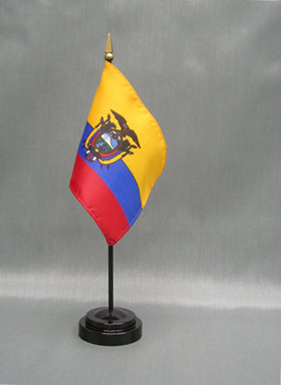 Ecuador Deluxe Miniature Flag