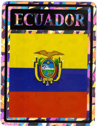 Ecuador Reflective Decal