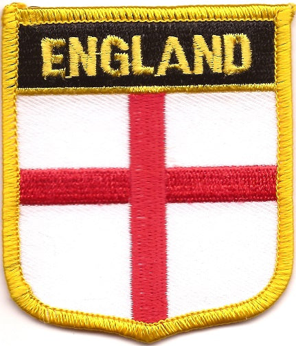 England St' George's Cross Patriotic Flag Embroidery Badge Iron Sew On Patch 6cm - Foto 10