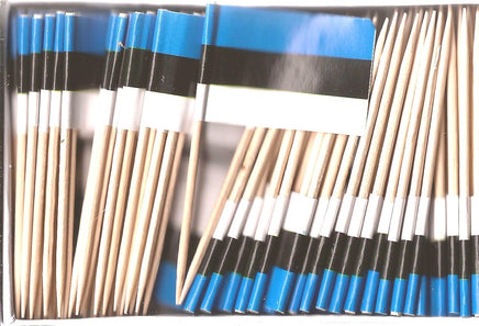 Estonia Toothpick Flags
