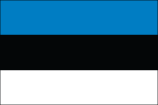 Estonian Polyester Flag