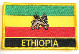 Ethiopia with Lion - With Name