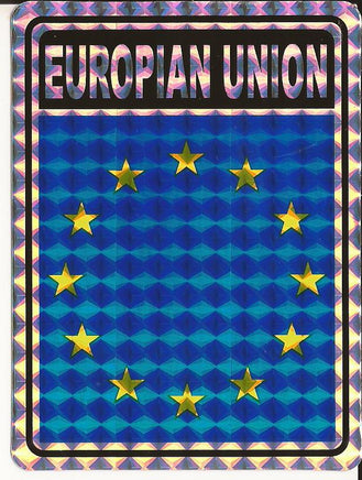 European Union Reflective Decal