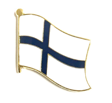 Finland Flag Lapel Pins - Single