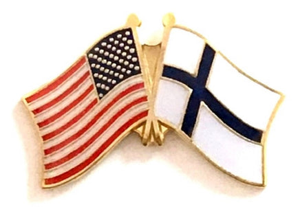Finland Friendship Flag Lapel Pins
