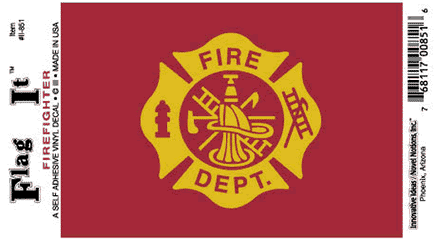 Firefighter Logo Decal