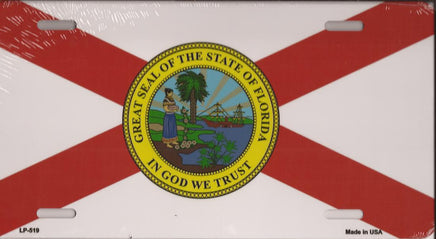 Florida Flag License Plate