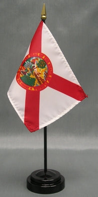 Florida Miniature Table Flag - Deluxe
