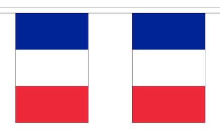 France String Flag Bunting