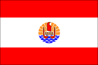 French Polynesian Islands Polyester Flag