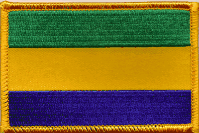 Gabon Flag Patch