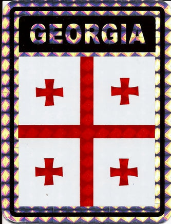 Georgia Republic Reflective Decal