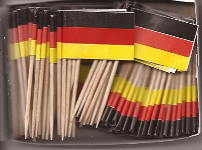 Germany Toothpick Flags