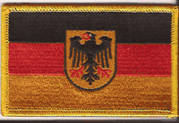 Germany (with Eagle) Flag Patch