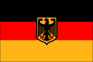 Germany (with Eagle) Polyester Flag