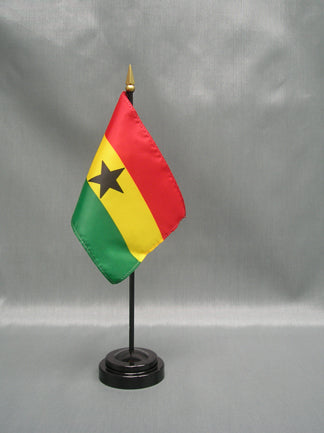 Ghana Deluxe Miniature Flag