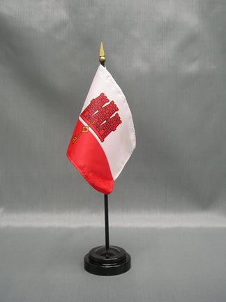 Gibraltar Deluxe Miniature Flag