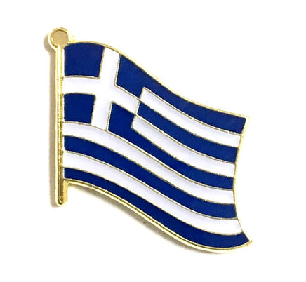 Greece Flag Lapel Pins - Single