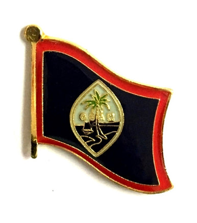 Guam Flag Lapel Pins - Single