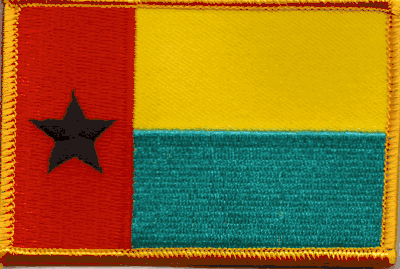 Guinea - Bissau Flag Patch