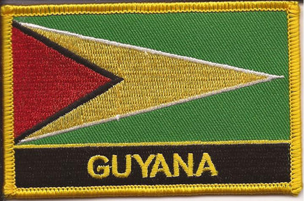 Guyana Flag Patch - Wth Name