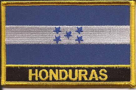 Honduras Flag Patch - Wth Name