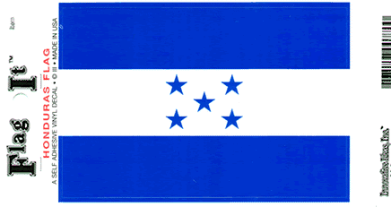 Honduras Vinyl Flag Decal