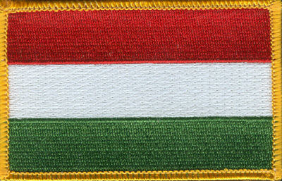 Hungary Flag Patch