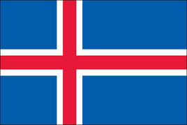 Iceland 3'x5' Nylon Flag