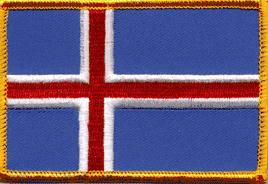 Iceland Flag Patch
