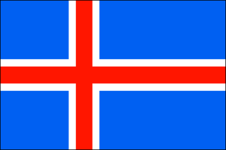 Iceland Polyester Flag
