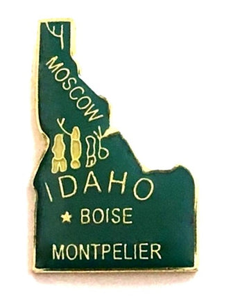 Idaho State Lapel Pin - Map Shape