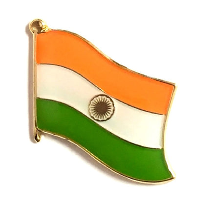 India Flag Lapel Pins - Single