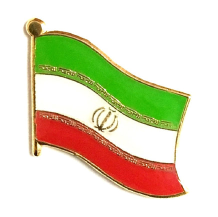 Iran Flag Lapel Pins - Single