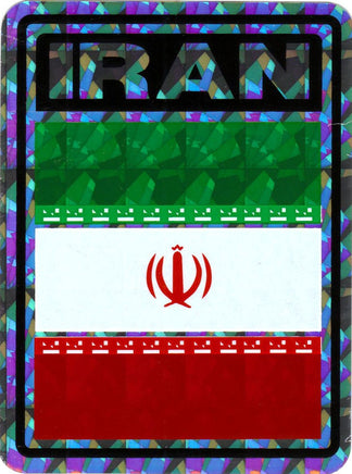 Iran Reflective Decal