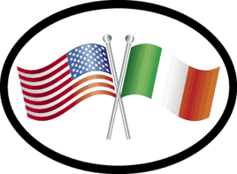 Ireland Oval Friendship Decal