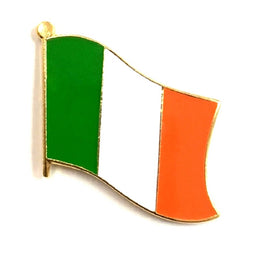 Irish Flag Lapel Pins - Single
