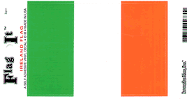 Irish Vinyl Flag Decal