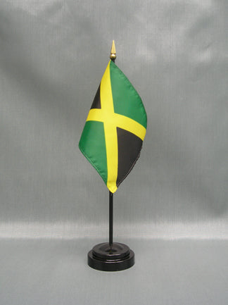 Jamaican Deluxe Miniature Flag