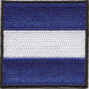 Juliet Nautical Signal Flag Patch