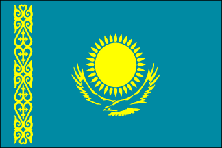 Kazakhstan Polyester Flag