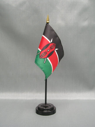 Kenya Deluxe Miniature Flag