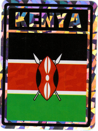 Kenya Reflective Decal